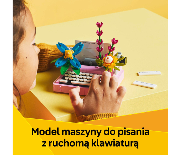 LEGO Creator 31169 Maszyna do pisania z kwiatami - 1283669 - zdjęcie 6